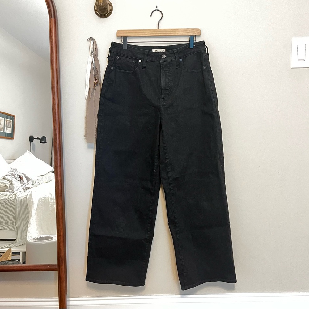 Madewell Women’s Curvy Perfect Vintage Wide Leg Jeans